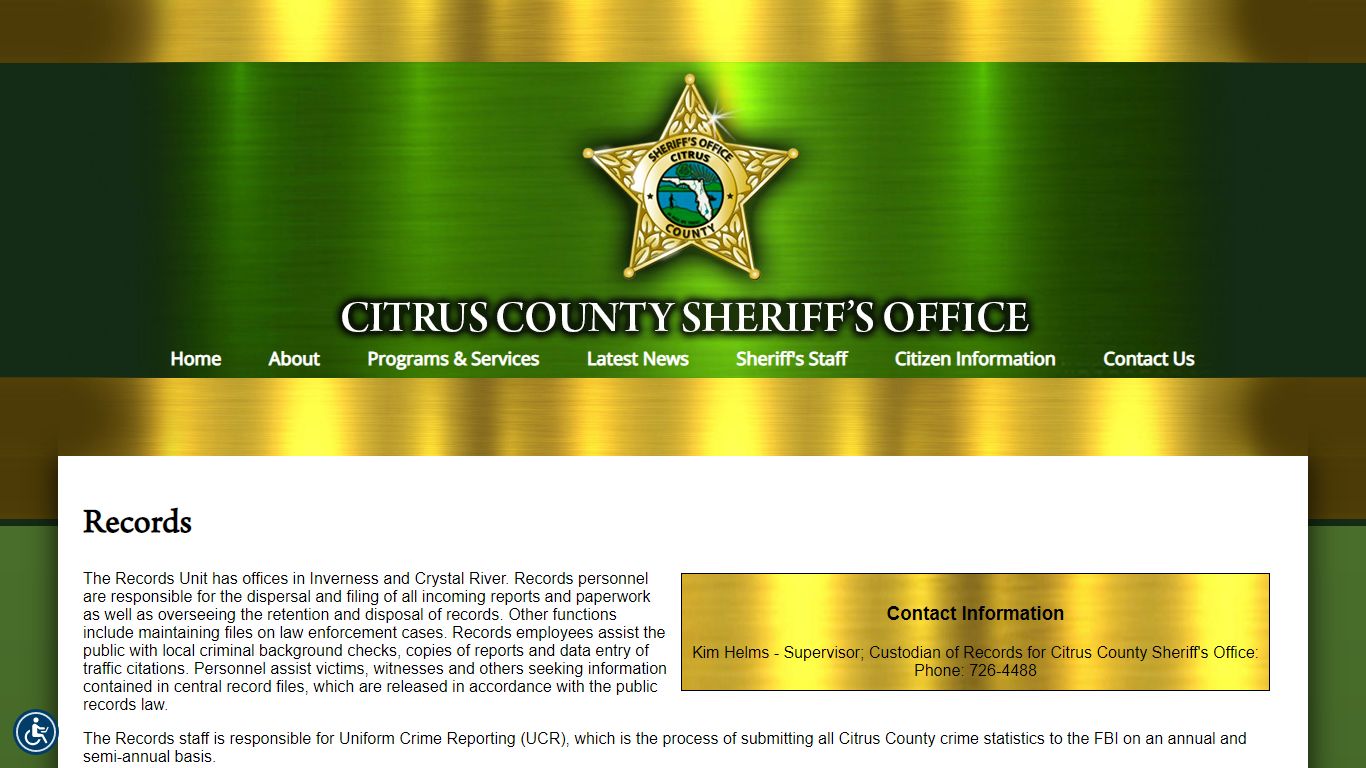 Citrus County Sheriff's Office